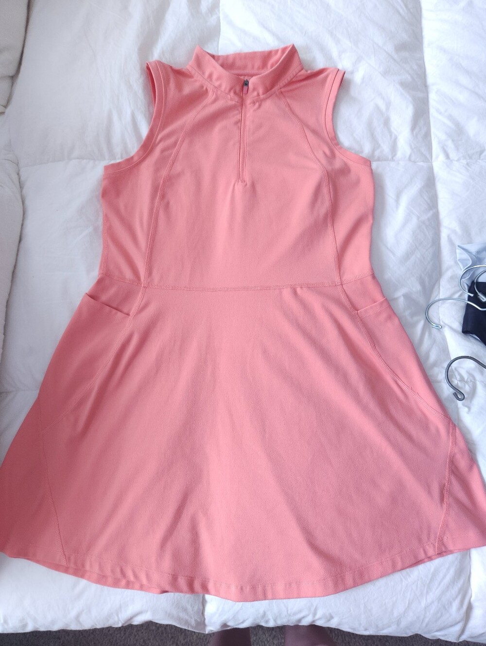 Danskin Sleeveless Peach Active Dress - Picture 4 of 5
